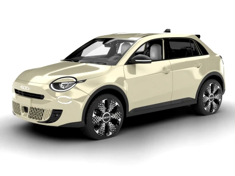 Fiat 600 Petrol 2026 3D Model