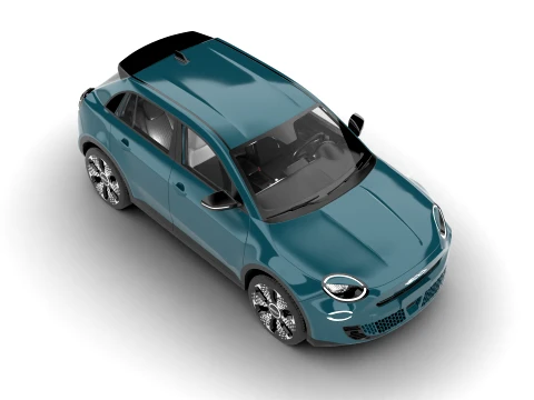 Fiat 600 Petrol 2026 3D Model