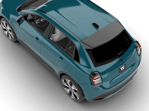 Fiat 600 Petrol 2026 3D Model