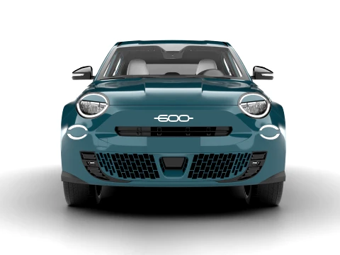 Fiat 600 Petrol 2026 3D Model
