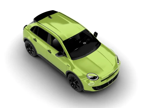 Fiat 600 Sport 2024 3D Model