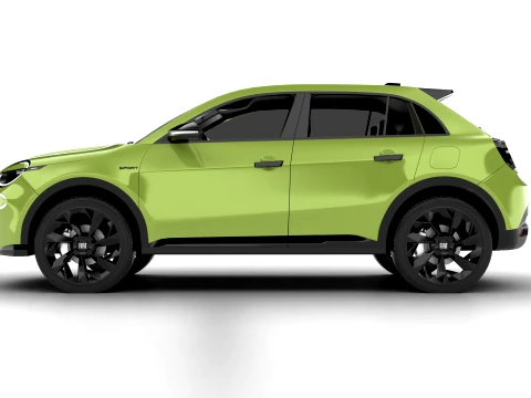 Fiat 600 Sport 2024 3D Model