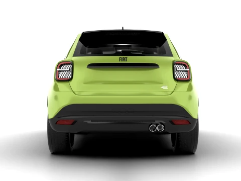 Fiat 600 Sport 2024 3D Model
