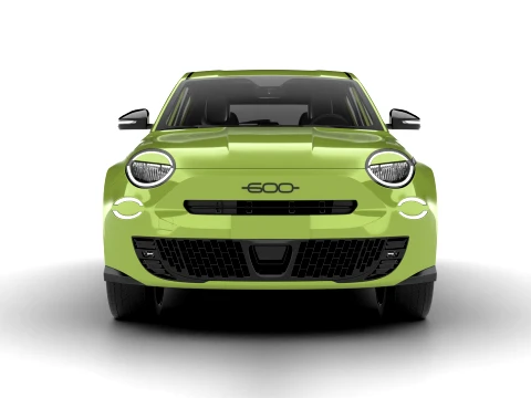 Fiat 600 Sport 2024 3D Model