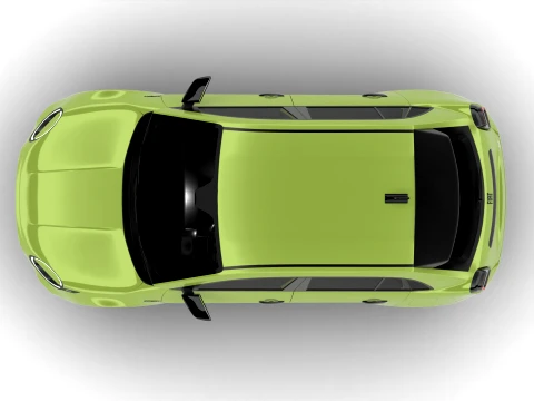 Fiat 600 Sport 2024 3D Model