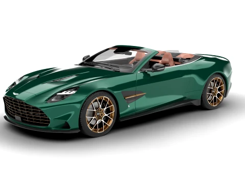 Aston Martin Vanquish Volante 60th Anniversary Edition 2026 HQ 3D Модель