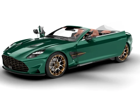 Aston Martin Vanquish Volante 60th Anniversary Edition 2026 HQ 3D Модель