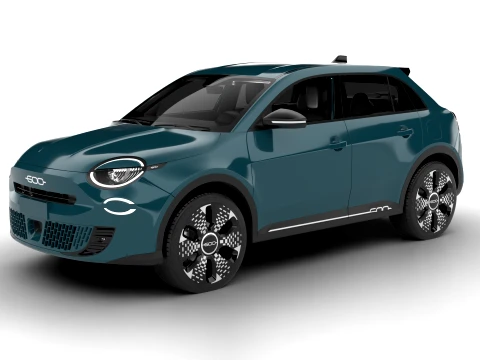 Fiat 600 Benzina 2024 3D Model