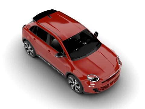 Fiat 600 Benzina 2024 3D Model