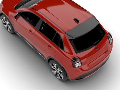 Fiat 600 Benzina 2024 3D Model