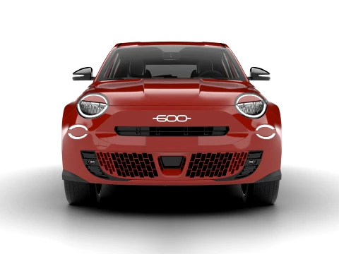Fiat 600 Benzina 2024 3D Model
