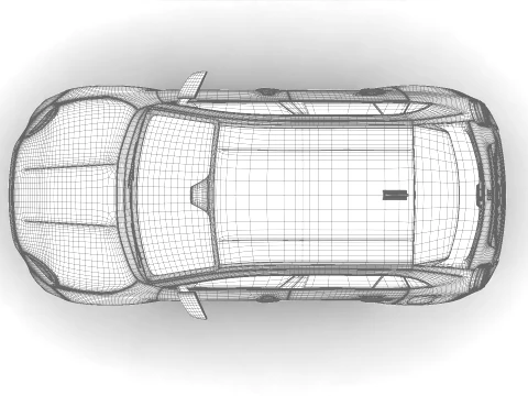 Fiat 600 Benzina 2024 3D Model