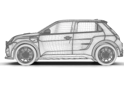 Alpine A290 GTS 2025 3D Model