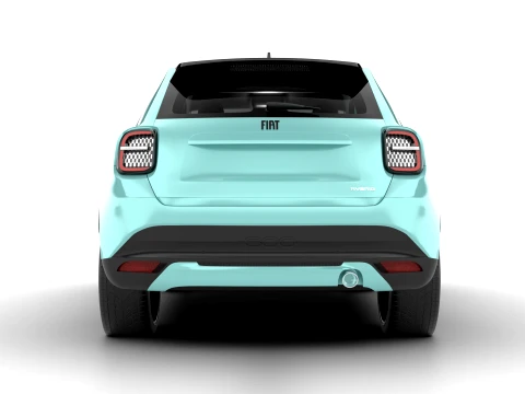 Fiat 600 Hybrid 2024 3D Model