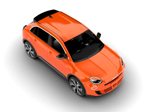 Fiat 600e 2024 3D Model