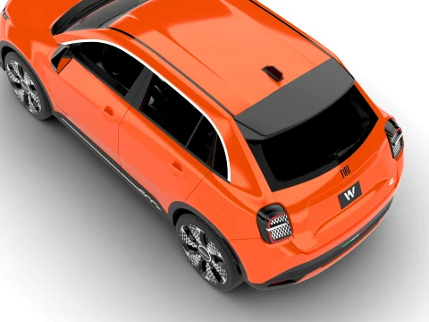 Fiat 600e 2024 3D Model