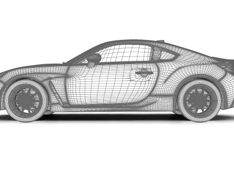 Toyota GR86 2027 3D Model