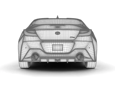 Toyota GR86 2027 3D Model