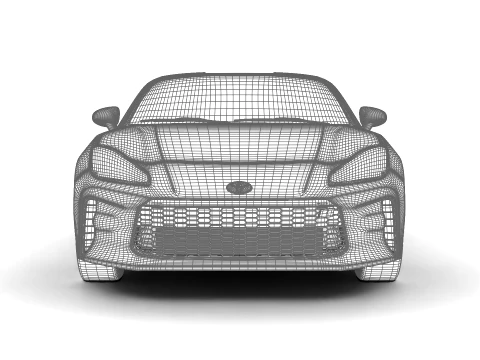 Toyota GR86 2027 3D Model