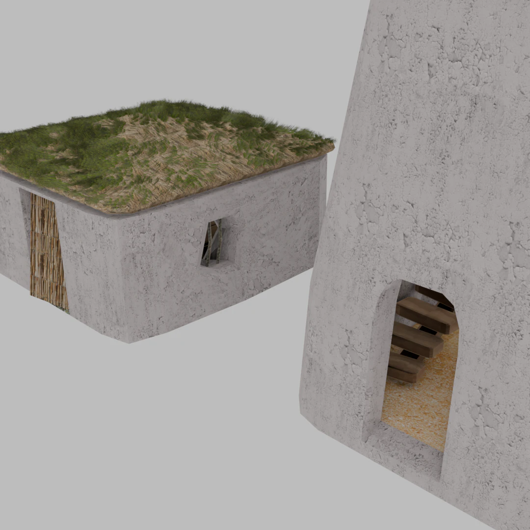 Nomad outpost 3D Model .c4d .max .obj .3ds .fbx .stl .blend 