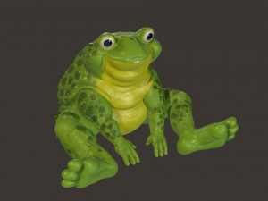 Baby toad 3D Принт Модель