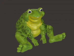 Baby toad 3D Print Model