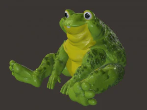 Baby toad 3D Print Model