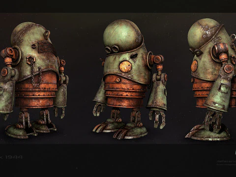 Robot Romix 1944 3D Model