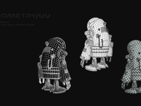 Robot Romix 1944 3D Model