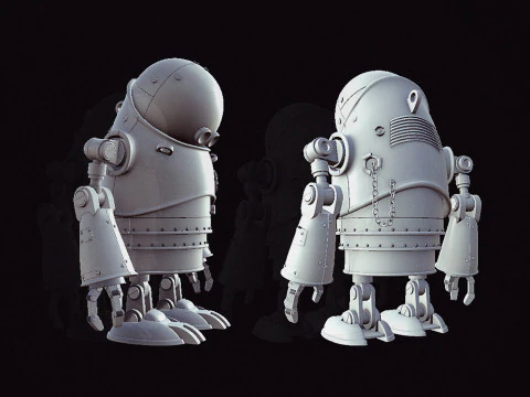 Robot Romix 1944 3D Model