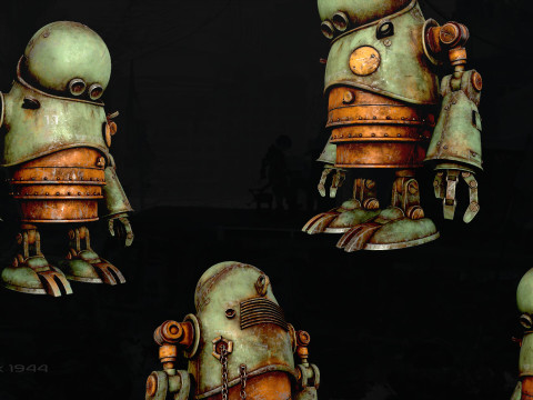 Robot Romix 1944 Modèle 3D