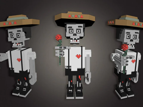 Zombie Characters 3D Model