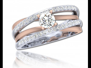 Fashion Ring 3D Model