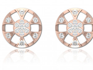Stud Earring Model 3D