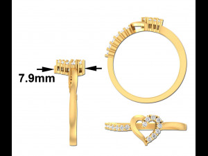 Engagement Ring 3D Model