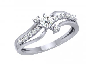 Engagement Ring 3D Model