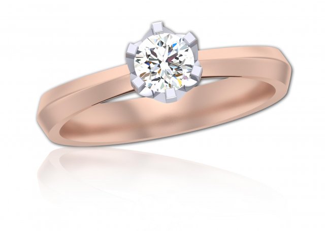 Engagement Ring Modèle 3D .c4d .max .obj .3ds .fbx .stl .blend 