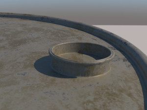 Metal Rust Barrel 3D Model