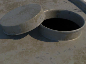 Barril de ferrugem de metal Modelo 3D