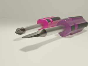 Screwdrivers 01 3D Model