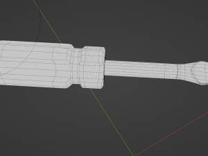 Screwdrivers 01 3D Model