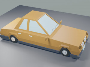 Low Poly Car 03 3D Модель