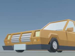 Low Poly Car 03 3D Модель