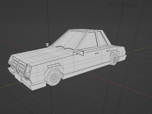 Low Poly Car 03 3D Модель