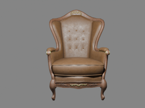 Vintage Armchair Modèle 3D