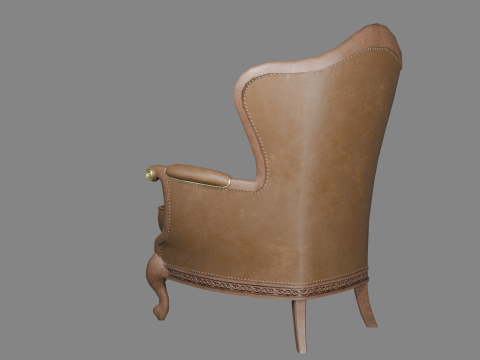 Vintage Armchair Modèle 3D