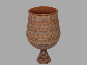 Yakut choroon dishes 3D Model