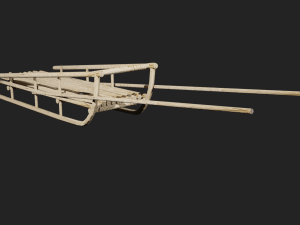 Horse sleigh 3D 모델