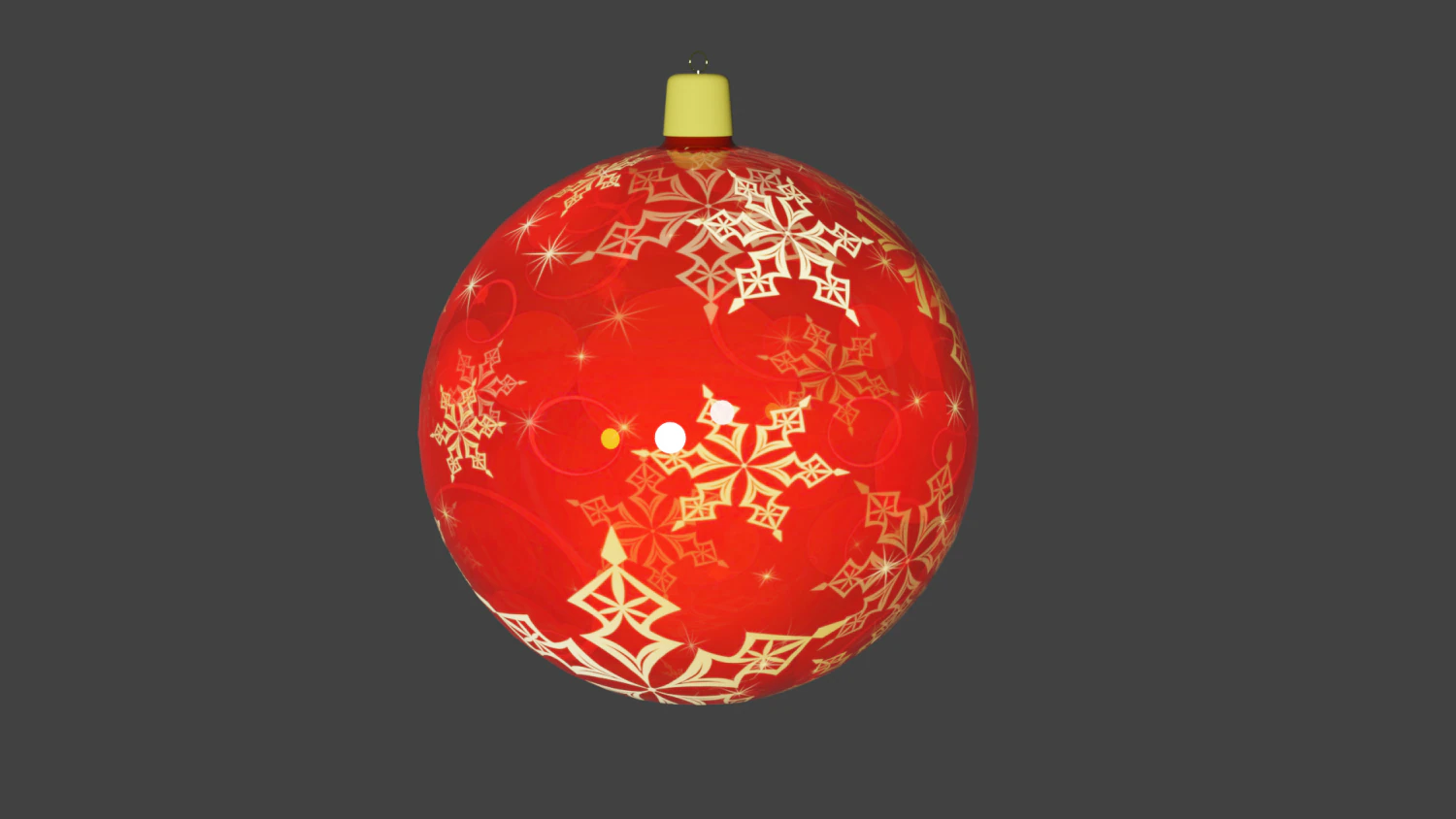 Christmas tree decoration toy 3D Model .c4d .max .obj .3ds .fbx .stl .blend