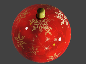Christmas tree decoration toy 3D Model